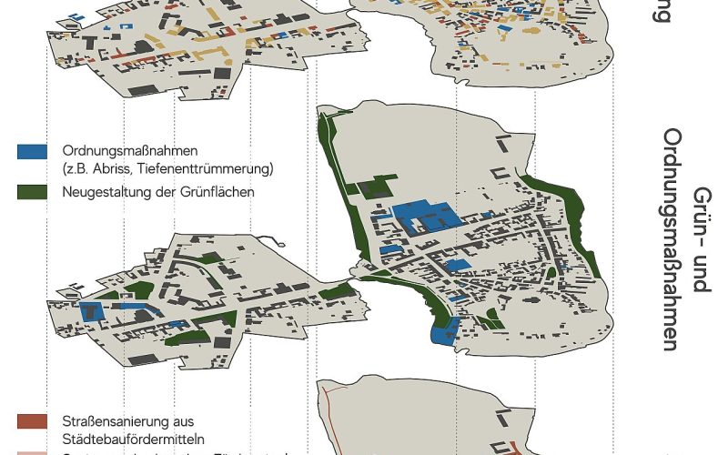 Das Zusammenspiel aus Maßnahmen auf verschiedenen Ebenen der Stadtplanung und -gestaltung ermöglichte eine umfassende, ganzheitliche Sanierung.